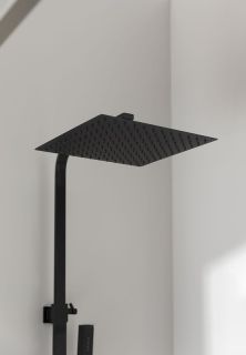 Душевая система Allen Brau Infinity 5.21012-31 Черная матовая